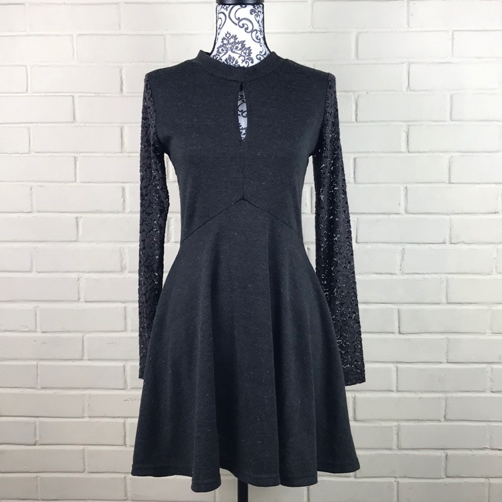 Angie Gray Midi Dress